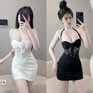Váy Body Cup Khâu Đá