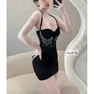 Váy Body Cup Khâu Đá