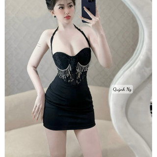 Váy Body Cup Khâu Đá
