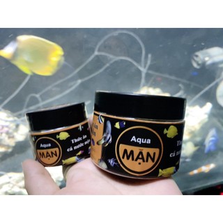 Thức ăn cá nước mặn, MẶN qua, hàm lượng đạm cao, bổ sung tỏi, vitamin giúp tăng sức đề kháng