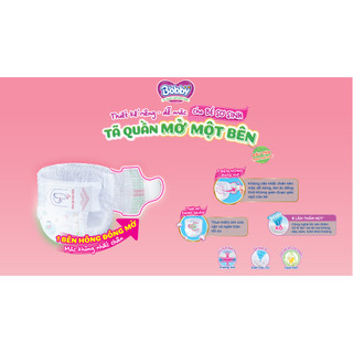 100 Miếng Bỉm/Tã quần mở 1 bên Bobby size NB ( dành cho bé 3 - 5,5kg )