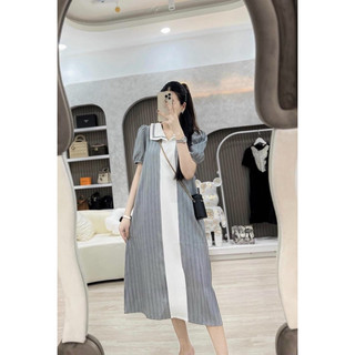 Váy xước kẻ sm