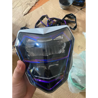 Bộ đèn pha xe điện M133 mẫu mới <ĐÈN ZINPAT>