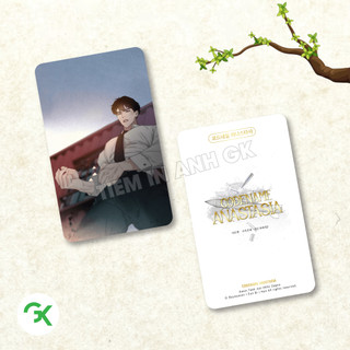 Photocard MẬT DANH (P1) - CODENAME ANASTASIA - Size 5.5x9cm