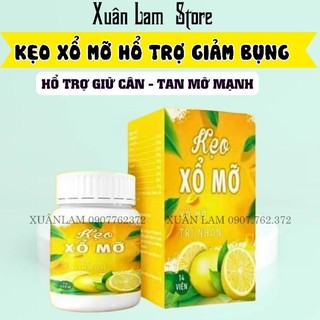 Kẹo xổ mỡ bụng cấp tốc chính hãng 100% 14 viên