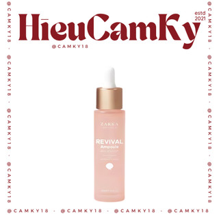 Tinh chất Serum Revival B3 Zakka Naturals hỗ trợ mờ thâm đỏ và sáng đều màu da 30ml