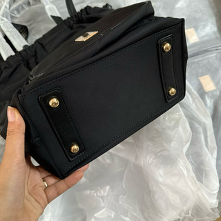 Túi sain.t scott bucket đen vải