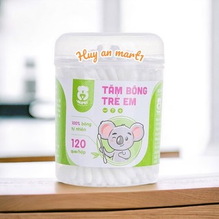 Tăm bông sơ sinh kháng khuẩn Mipbi 120 que