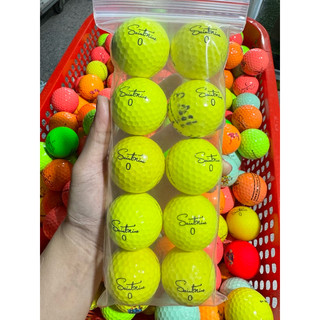 Bóng Golf Saintnine màu vàng độ mới 90%