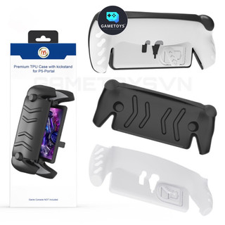 Bộ case stand mặt sau và cover mặt trước bảo vệ toàn diện (JYS) xịn sò cho máy chơi game PS Portal / Playstation Portal