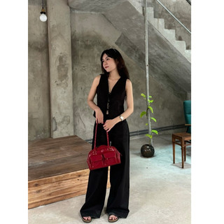 Áo Ghile Linen Cột Nơ [Một Mẩu House]
