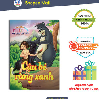 Sách - đọc truyện cùng bé cổ tích thế giới - cậu bé rừng xanh