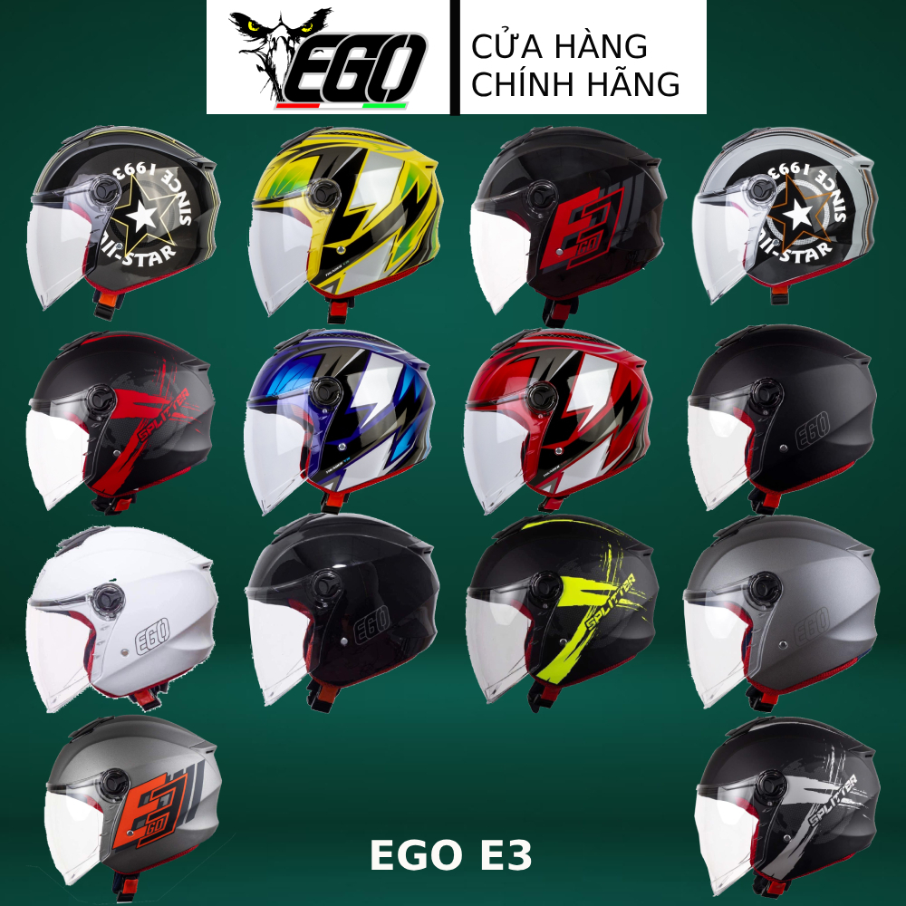 MŨ BẢO HIỂM EGO E3