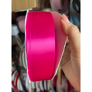 4 mét ruy băng lụa satin 1 mặt-4cm