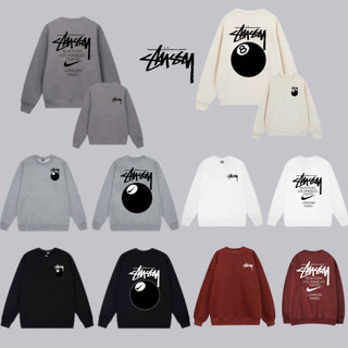 Áo sweater stussy nam nữ nỉ bông siêu dày cao cấp form rộng chuẩn Dego.official