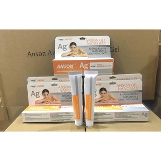Gel Anson kháng khuẩn Nano bạc chăm sóc vết thương