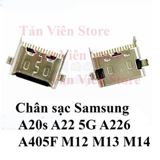 Set 30-50c Chân Sạc Samsung A20s  A22 5G  A226 / A04 / A05  / A045F / M12 / M13 / M14 / Vsmart Joy 4