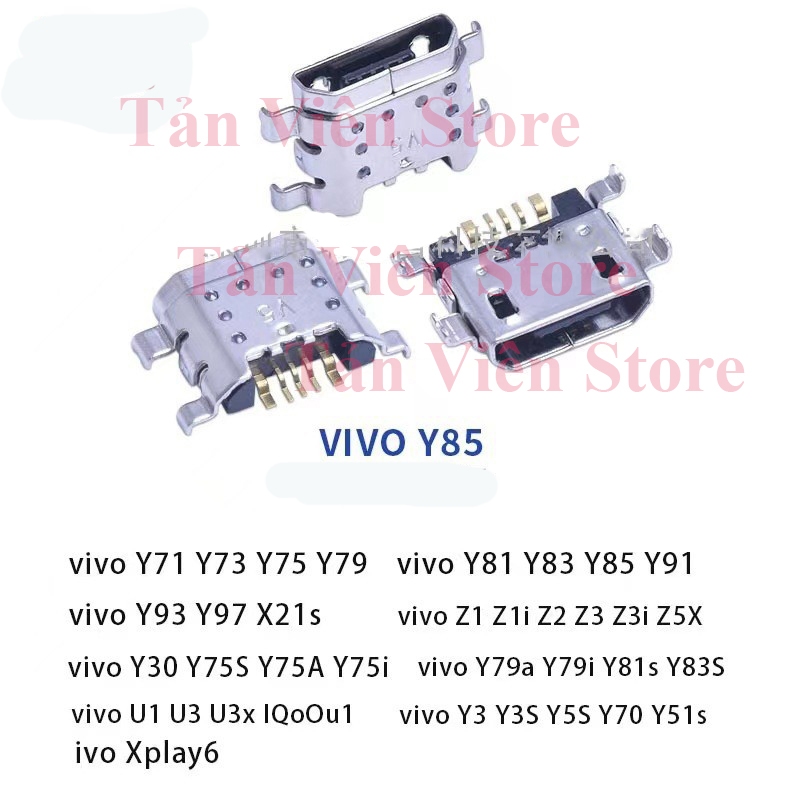 Set 10c Chân sạc Vivo Y83,y85,y91 Y71 Y73 Y75 Y79 và rất nhiều loại khác