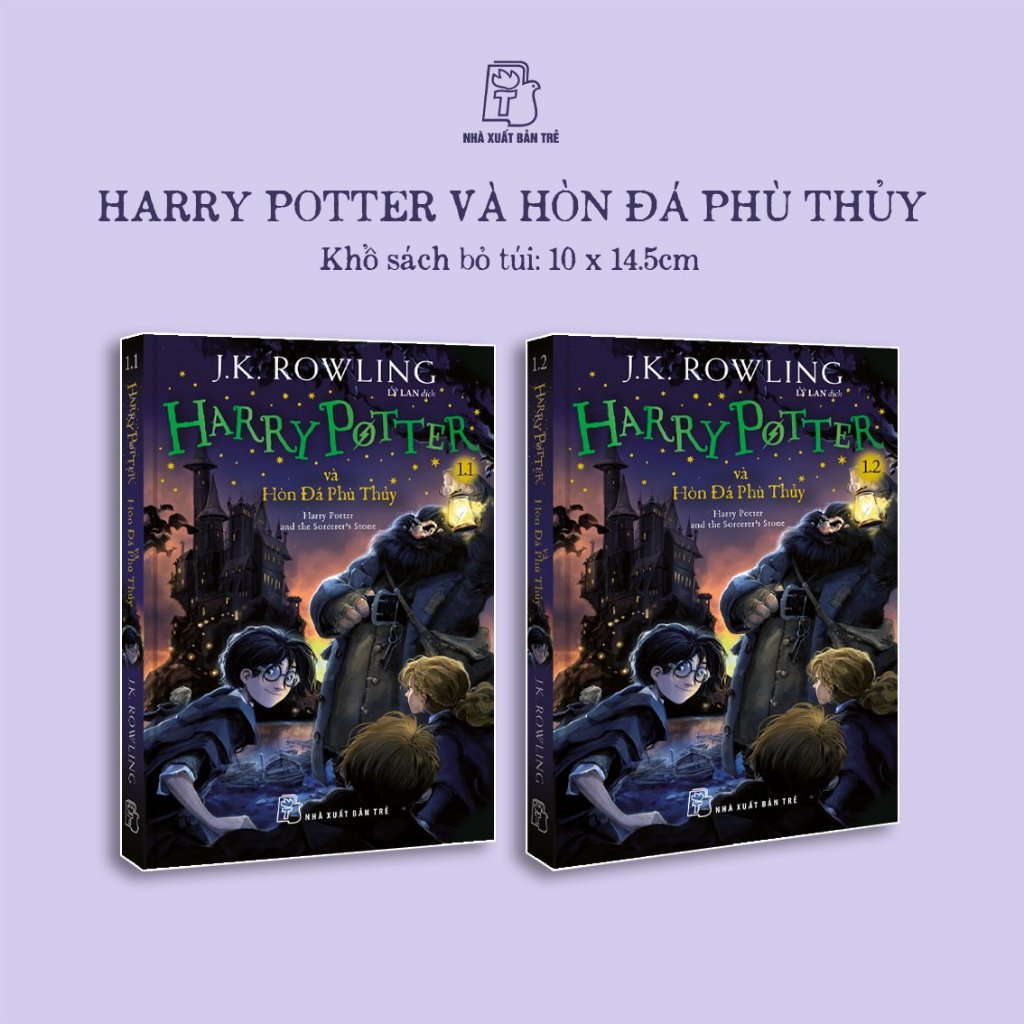 Sách - Harry Potter Tập 1 (khổ nhỏ): set 2 cuốn