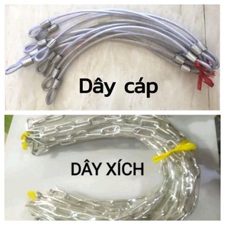 DÂY KHÓA XÍCH BỌC NHỰA XANH