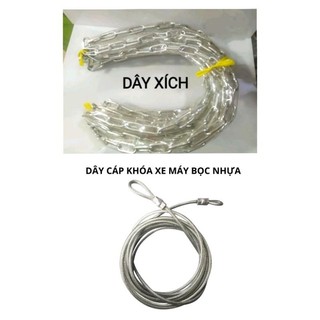 DÂY XÍCH KHÓA XE BỌC NHỰA CHỐNG NƯỚC