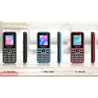 Điện thoại masstel Izi S1/S3 Sóng 4G loa to chữ to nhỏ gọn cho người già, Mói fullbox BH Chính hãng 1 Năm