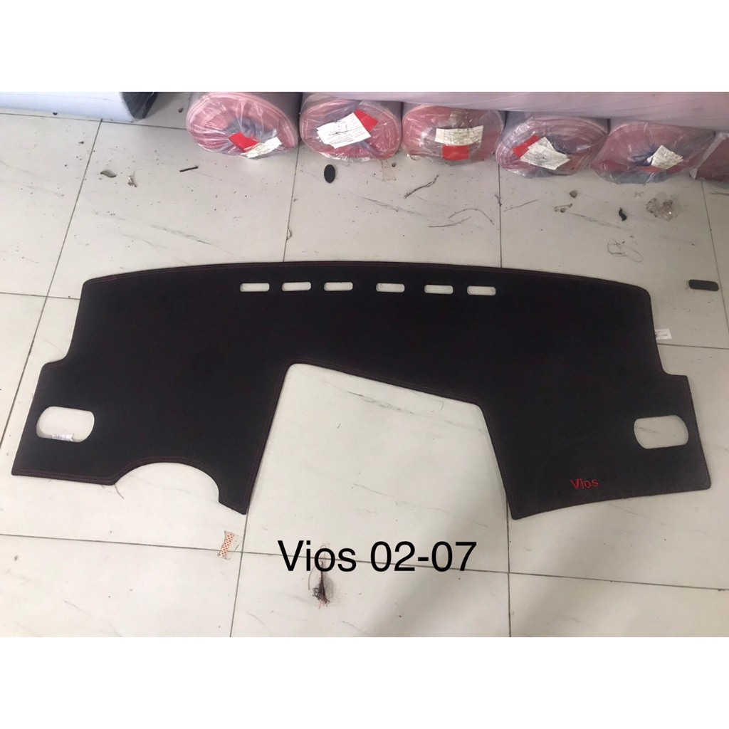 Thảm trải taplo TOYOTA VIOS ĐỜI  2002-2007  chống nóng, bảo vệ mặt taplo xe