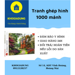 [ Hàng có sẵn] Tranh ghép hình 1000 mảnh chính hãng Trefl nhập khẩu châu âu ( tranh phong cảnh)