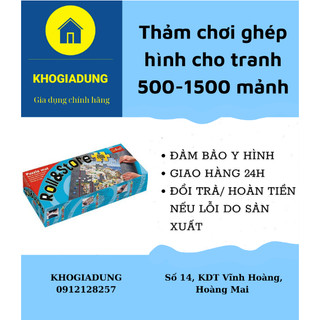 Thảm chơi ghép hình cho tranh 500-1500 mảnh