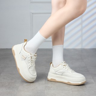 Giày Thể Thao Nữ MWC A162 - Thể Thao Nữ Đế Cao 4CM Kiểu Dáng Sneaker Năng Động Trẻ Trung Thời Trang