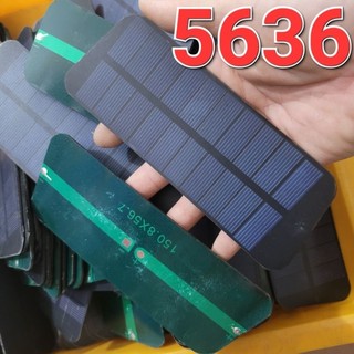Tấm pin năng lượng mặt trời 5v - 6.5v 0.3w mặt nhựa