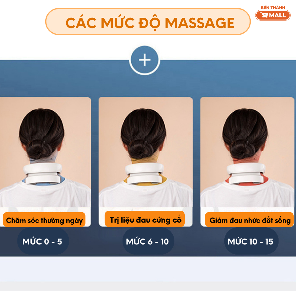 Máy Massage Cổ Misuma JT88, Mát Xa Xung Điện Cùng 5 Đầu Rung Làm Giảm Nhức Mỏi