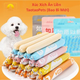 Xúc xích dinh dưỡng cho chó Taotaopet 1 gói 30 cây