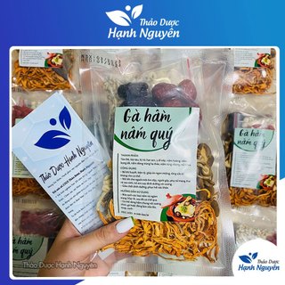 Gà hầm nấm quý - thảo dược hạnh nguyên