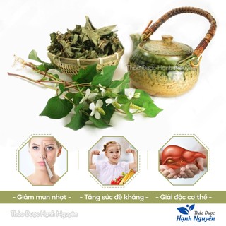 Rau diếp cá 100g, lá diếp cá khô, sạch, pha trà, giúp thanh nhiệt, giải độc, mát gan, tốt cho tiêu hóa