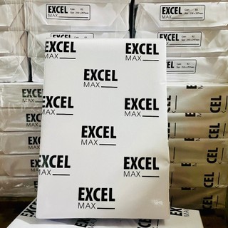 (1 Ream) Giấy In Excel Max A4 Định Lượng 80gsm 500 tờ