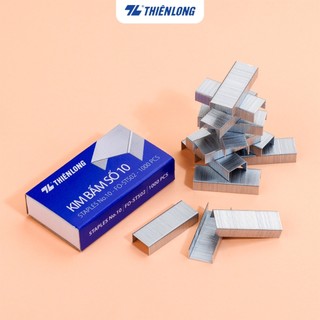 Kim bấm số 10 thiên long flexoffice fo-sts02 làm từ thép cao cấp