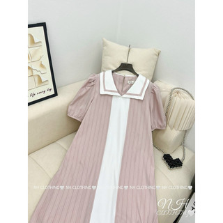 Váy xước kẻ sm