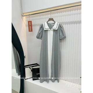 Váy xước kẻ sm