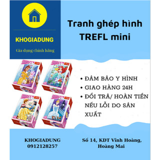Tranh ghép hình TREFL mini 54145 - 54 mảnh - Disney Princess (jigsaw puzzle chính hãng TREFL)