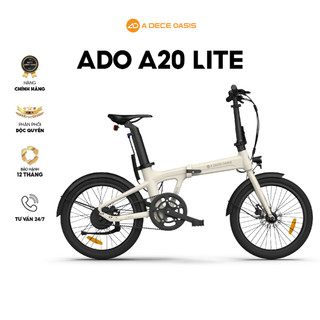 Xe đạp điện trợ lực ado a20 lite - xe đạp điện gấp gọn - tiện lợi - động cơ 350w. bảo hành chính hãng 12 tháng