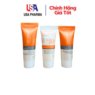 Bộ sản phẩm chăm sóc da mặt Decumar Giúp da sạch sâu, kháng khuẩn, bảo vệ da mụn - Tuýp dùng thử 5 - 7gr