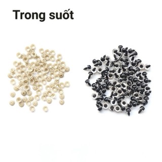 Mắt thú chốt nhiều màu (Gián bán 2 cặp - 4 cái)