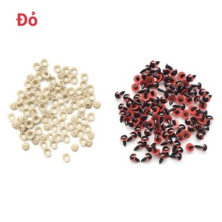 Mắt thú chốt nhiều màu (Gián bán 2 cặp - 4 cái)