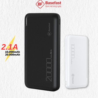 Sạc Dự Phòng 20000mAh Basefast cao cấp pin dự phòng sạc nhanh chống quá tải nhiệt cho samsung xiaomi