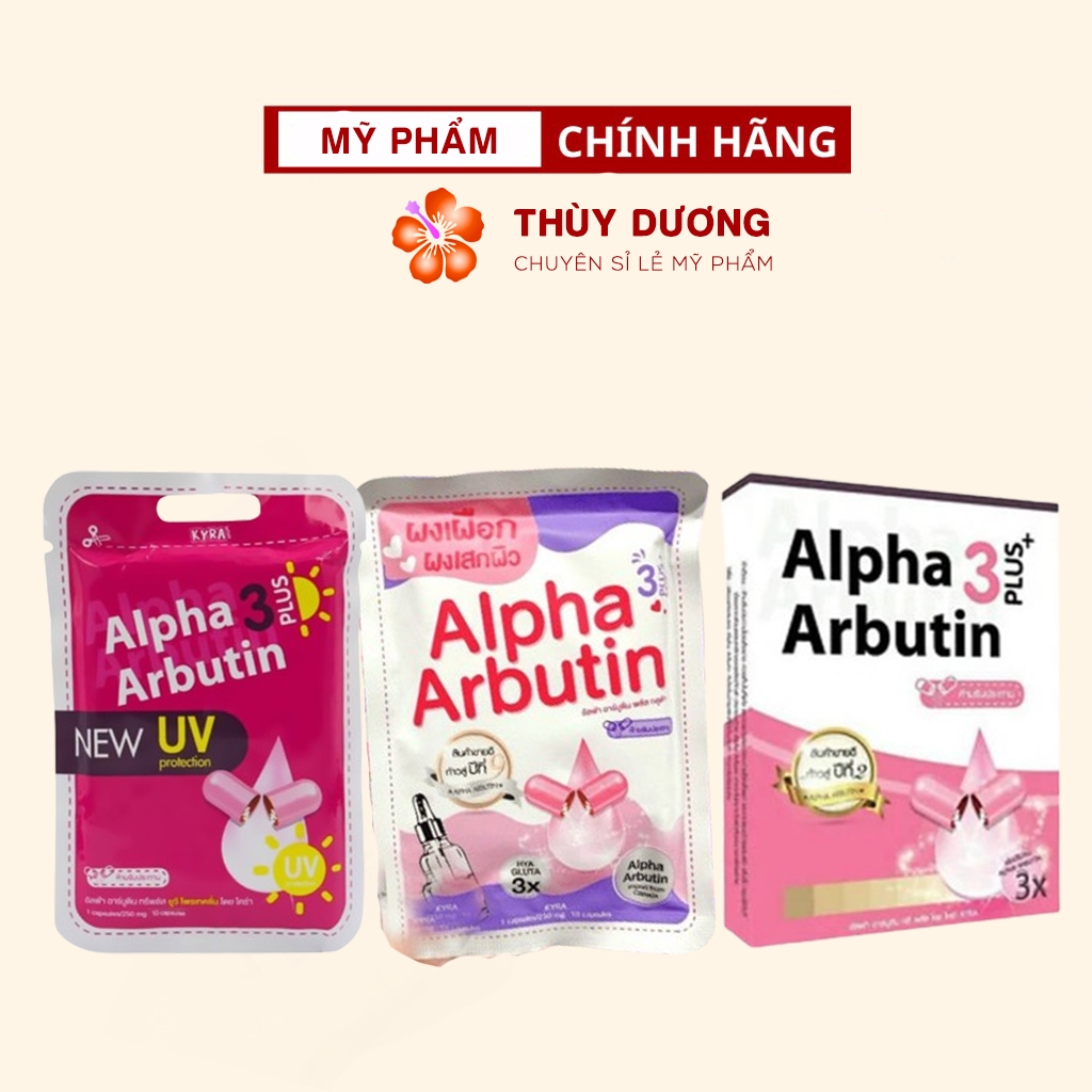 [CHÍNH HÃNG] Vỉ kích trắng Alpha Arbutin
