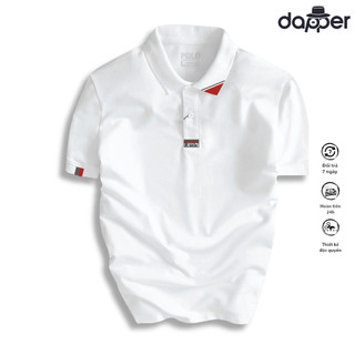 Áo Thun Polo Nam Bassic DAPPER 13 vải Cá Sấu Chuẩn Form Thoáng Mát Thấm Hút Mồ Hôi Thanh Lịch-RT36