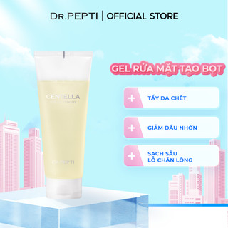 Gel rửa mặt tạo bọt Dr.Pepti Centella Pure Gel Cleanser 200ml