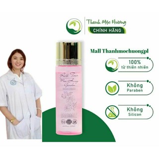 Nước hoa hồng dưỡng ẩm Rose Toner Thanh Mộc Hương Garden trẻ hóa da 120ml