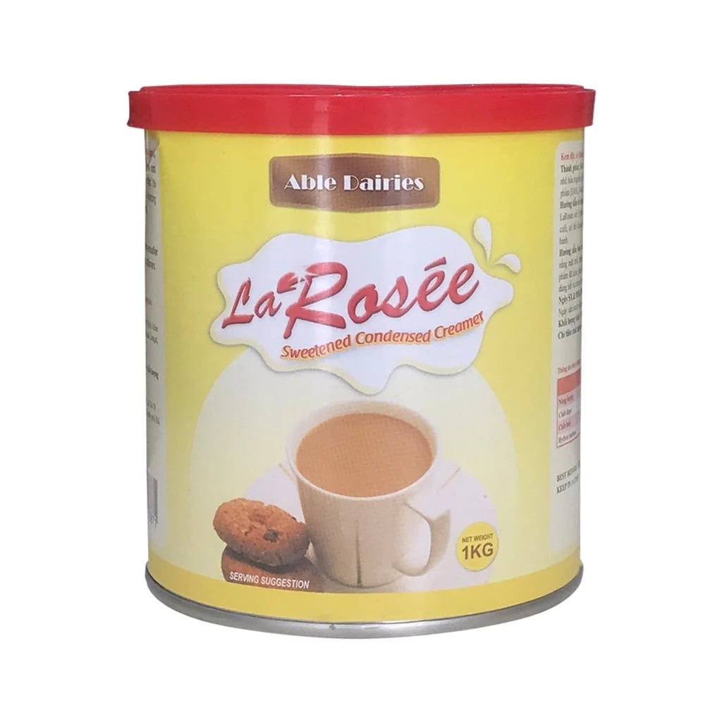 Sữa đặc lon LAROSEE nắp đục 1KG date mới